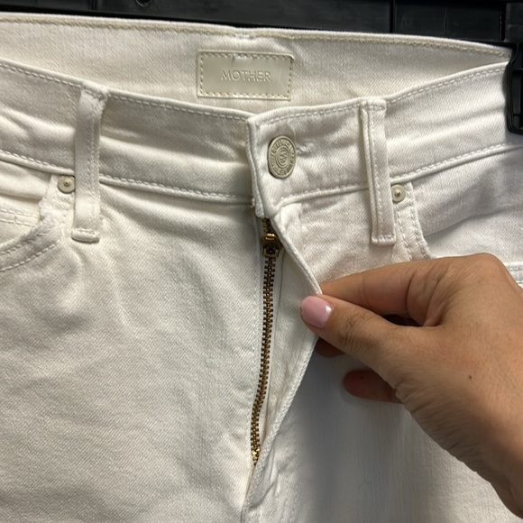 Mother the rascal crop fray jeans - Picture 5 of 9